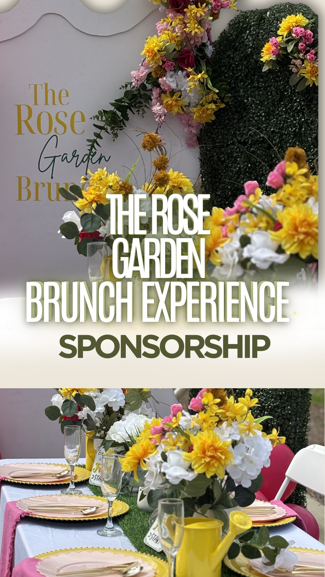 The Rose Garden Sponsorship